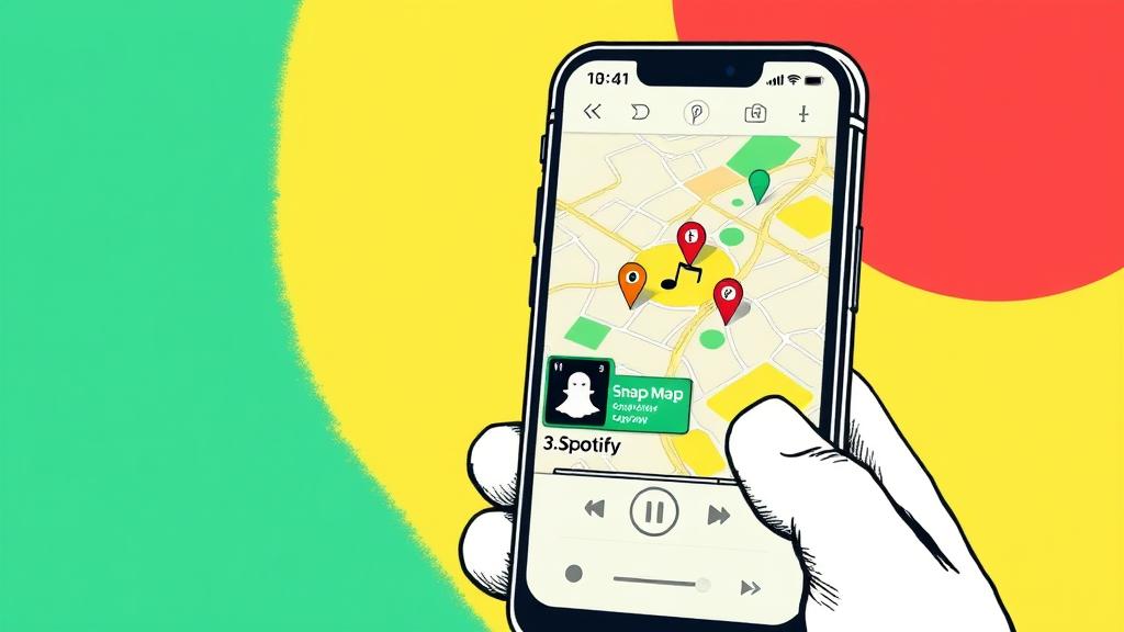 Spotify와 Snapchat, 음악 공유 기능 확대