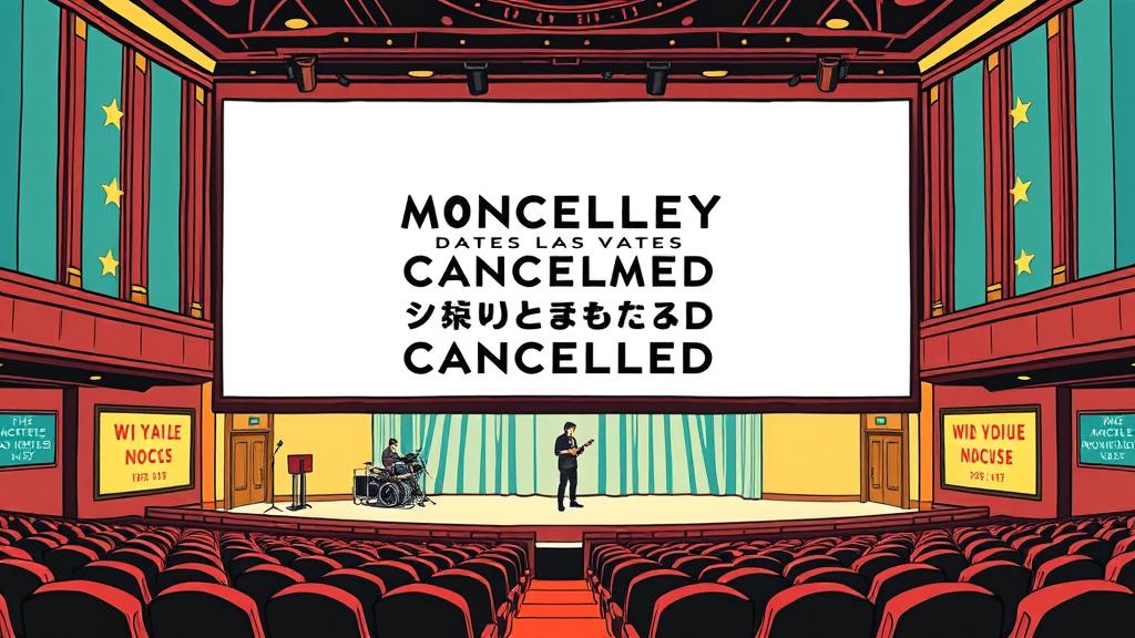 모리시, 라스베이거스 레지던시 공연 취소